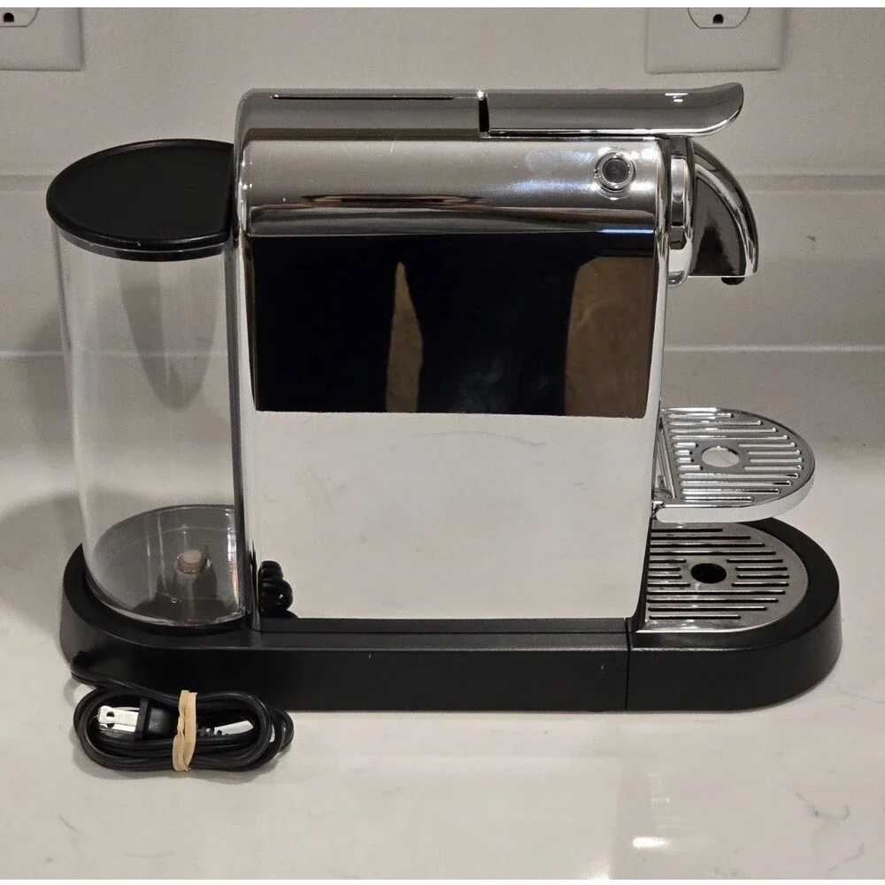 Nespresso CitiZ Chrome Espresso Machine, Type D111